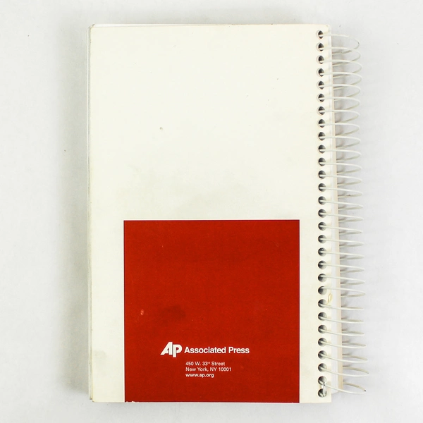 The Associated Press Stylebook 2006 by Norm Goldstein - Pre-Owned, Worn Cover