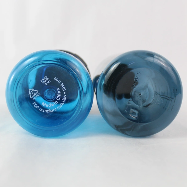 Lot of 2 Columbia & Stansport 16 oz Sport Plastic Bottles - Good Condition