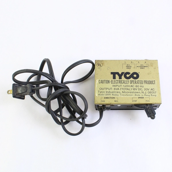 Vtg TYCO-HO Scale Model 899V Hobby Transformer Railroad Train Untested