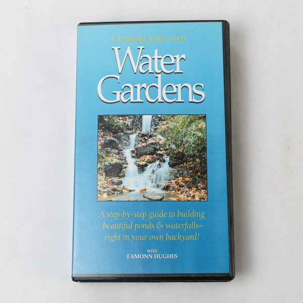 Creating Your Own Water Gardens VHS 1995 E.F. Hughes Gardening Guide