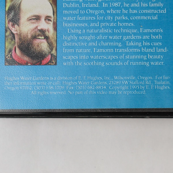 Creating Your Own Water Gardens VHS 1995 E.F. Hughes Gardening Guide
