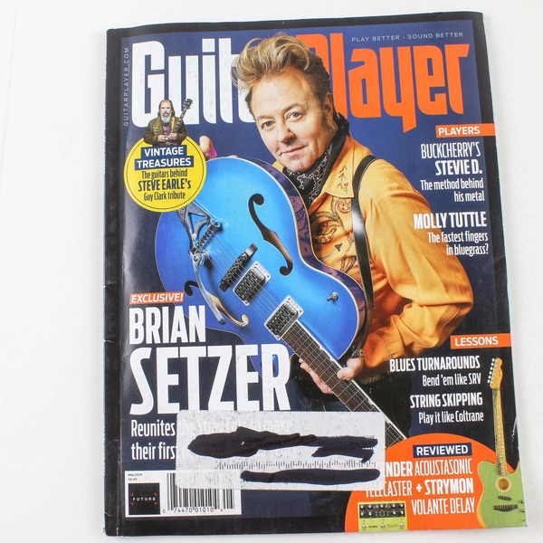 Guitar Player Magazine May 2019 Brian Setzer Buckcherry Molly Tuttle