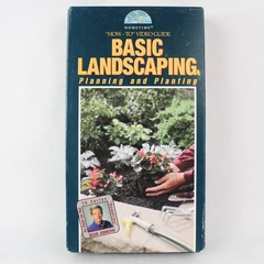 Hometime Basic Landscaping Planning and Planting VHS 1994
