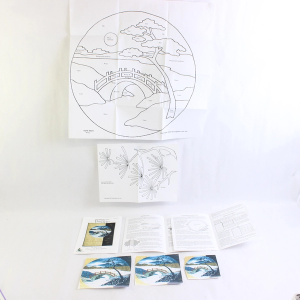 Story Quilts Bridge Postcards From Japan by Helene Knott Quilt Pattern