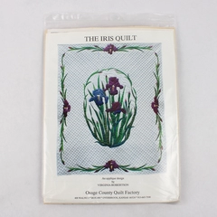 Osage County Quilt Factory The Iris Quilt Applique Design