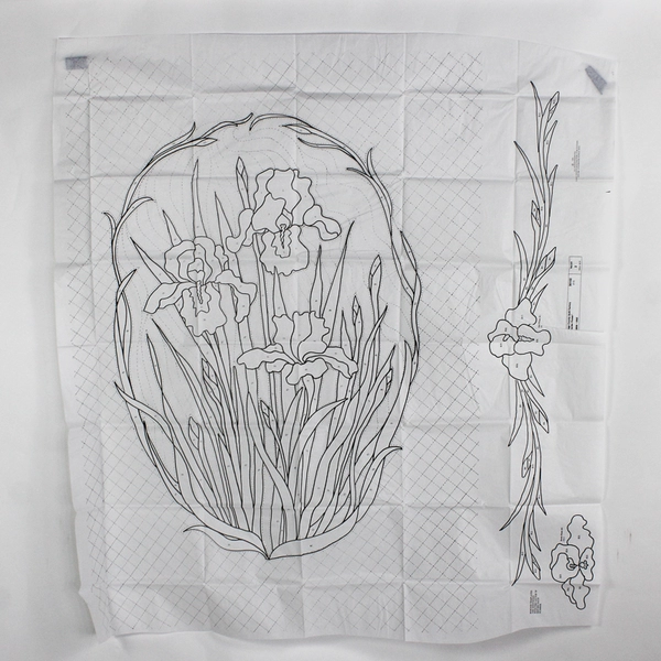 Osage County Quilt Factory The Iris Quilt Applique Design