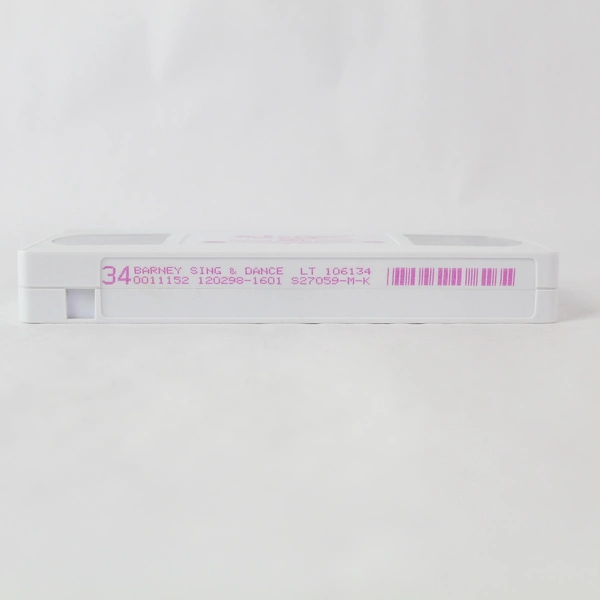 Sing & Dance with Barney VHS 1998 Lyrick Studios - No Sleeve, As-Is