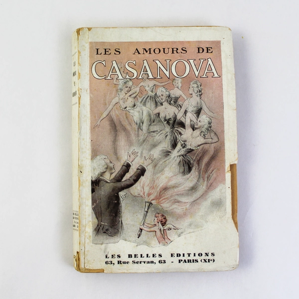 Les Amours De Casanova 1947 Collectif Les Belles Editions Antique Book