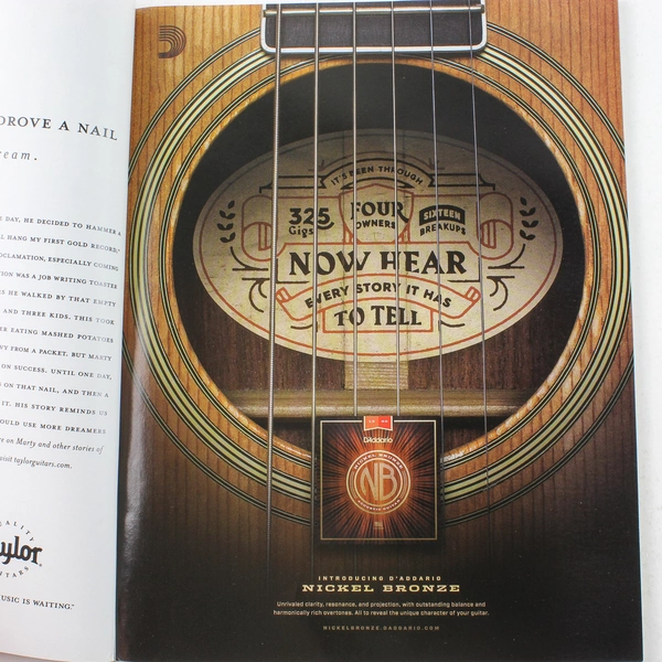 Guitar Player Magazine April 2016: Bowie & Ronson Tribute, Good Condition