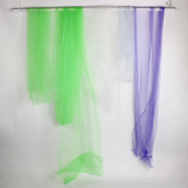 5 Piece Lot of Tulle and Mesh Fabric Various Colors DIY Crafting