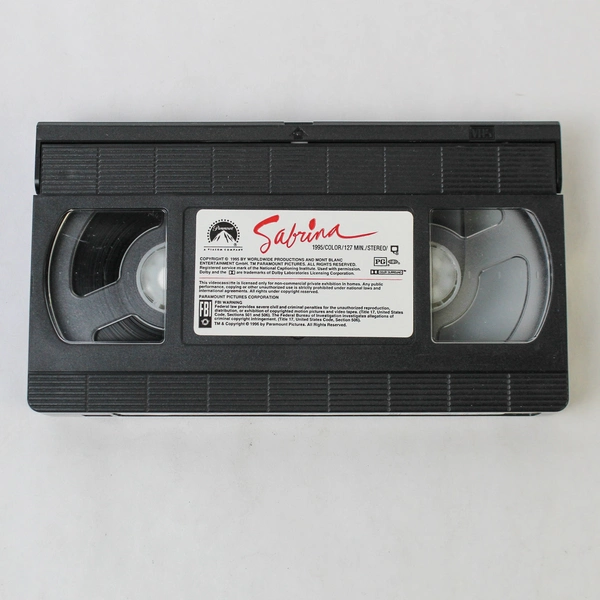 Sabrina 1996 VHS Harrison Ford Julia Ormond Paramount Classic Movie