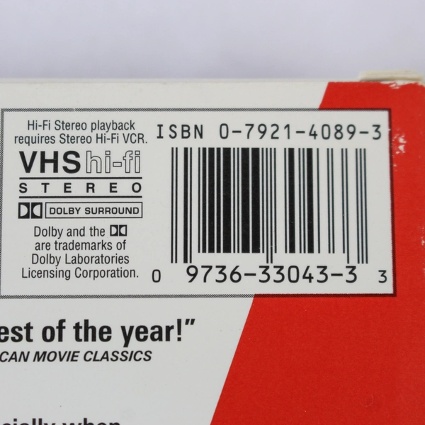 Sabrina 1996 VHS Harrison Ford Julia Ormond Paramount Classic Movie