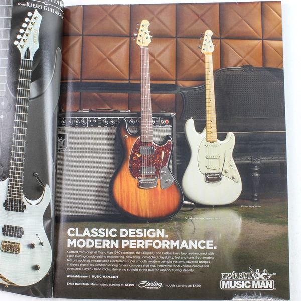 Guitar Player Magazine March 2016 Dweezil Zappa Megadeth Ben Monder