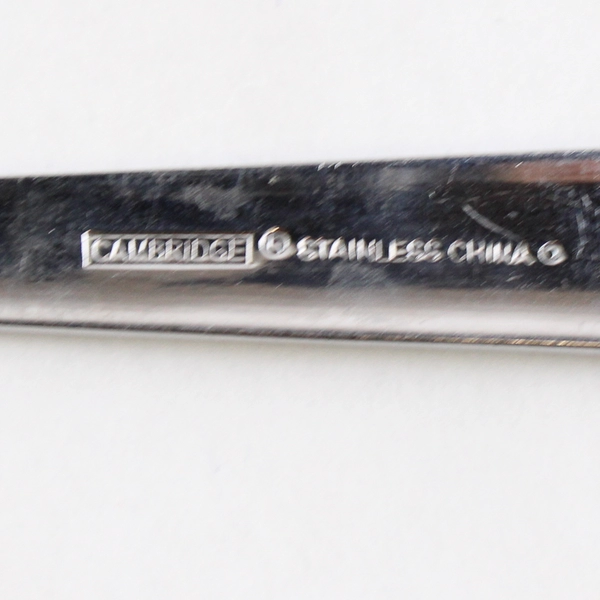 Lot of 3 Cambridge Boa Frost Utensils 8 3/8" Fork + 9 3/8" Knives Stainless