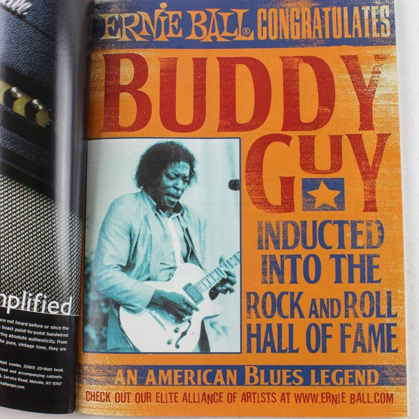 Guitar Player Magazine July 2005 Steve Vai Garbage Kaiser Chiefs Malcolm Young