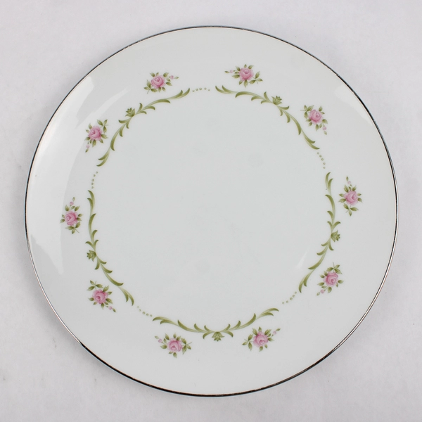 Lot of 6 Style House Serenade 10.75" Porcelain China Dinner Plates