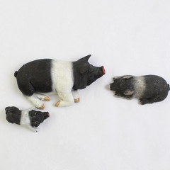 Lot of 3 Sandicast and Don James Sow and Piglet Figurines Flawed