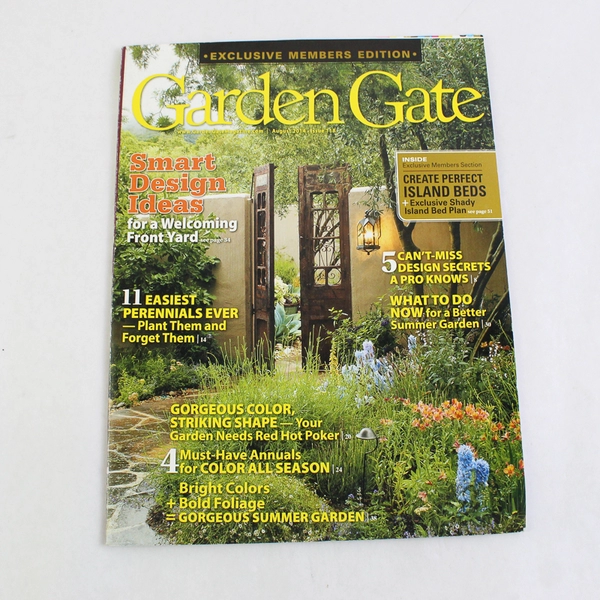 Lot of 2 Garden Gate Magazines August December 2014 Exclusive Members Editions
