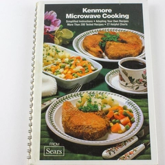 Kenmore Microwave Cooking Cookbook by Benjamin 1979 Hardcover Good Condition