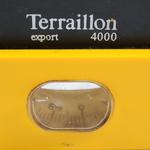 Terraillon Export 4000 Adjustable Yellow Kitchen Scale Made In France