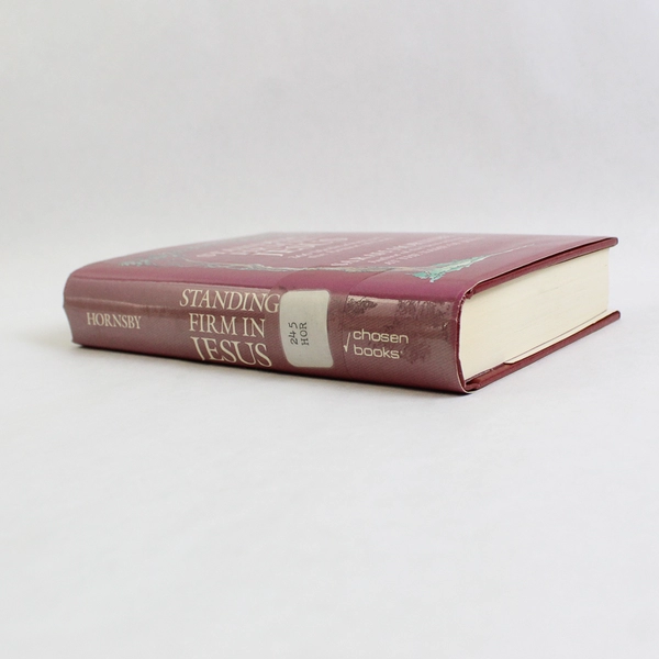 Standing Firm in Jesus by Sarah Hornsby 366 Meditations 1990 HC DJ Ex-Library