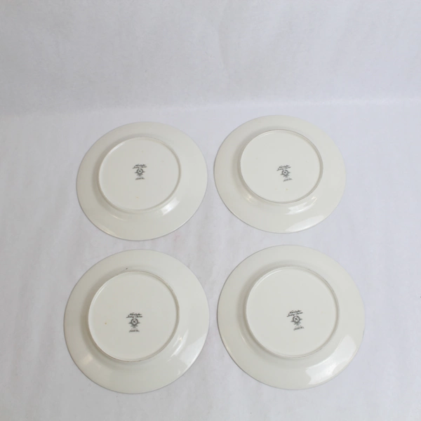 Set of 4 Vintage Noritake China Blossom Time Salad Plates 8.25 Inch Japan
