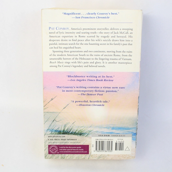 Beach Music by Pat Conroy Paperback 2009 A Novel 