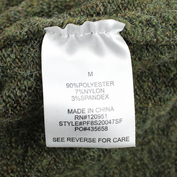 Pinque Green Knit Sweater Women's Size Medium