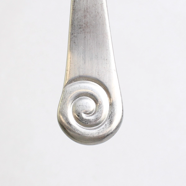 Robert Welch Ammonite Satin 7 5/8" Place Oval Soup Spoon 18/10 Stainless Steel