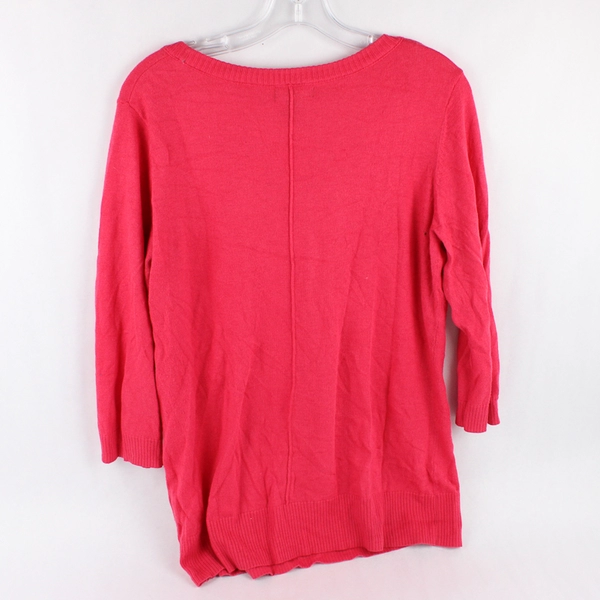 Gap Pink 3/4-Sleeve Sweater Women's Size Large