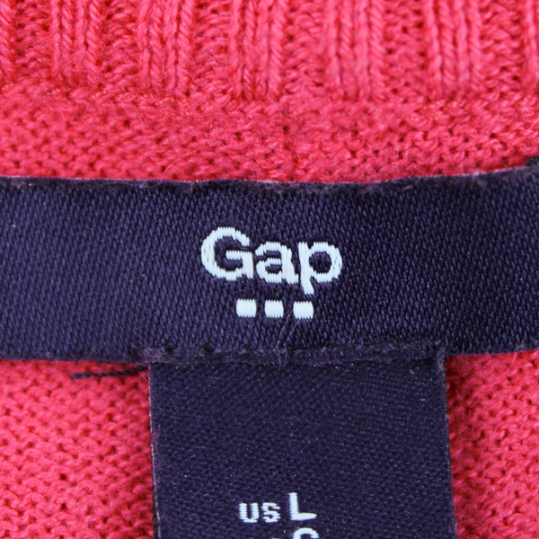 Gap Pink 3/4-Sleeve Sweater Women's Size Large