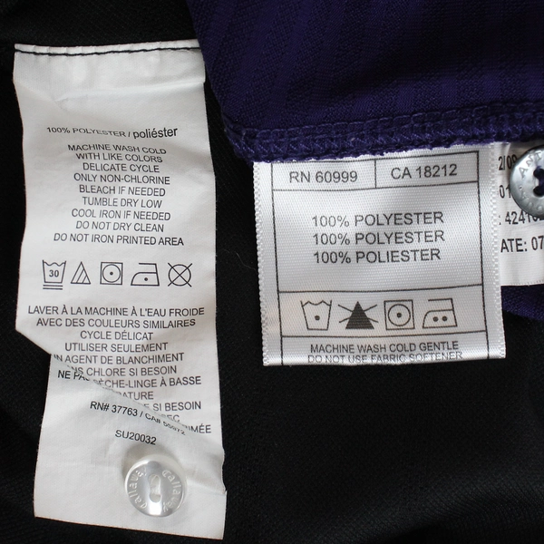 Lot of 2 Callaway & Antigua Women's Polos Purple Size XL & Black Size Small 