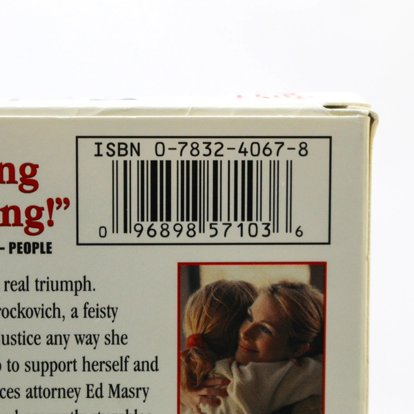 Erin Brockovich VHS 2000 Julia Roberts Docudrama - Good Condition, As-Is