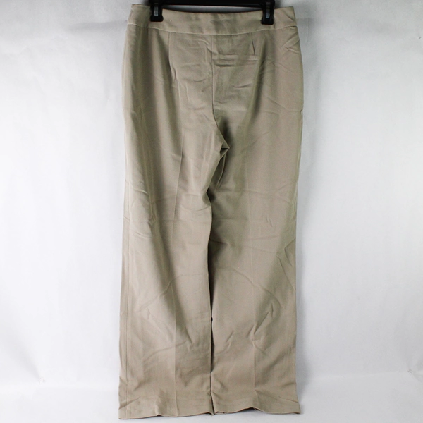 Style & Co. Beige Wide Leg Stretch Dress Pants Women's Size 10