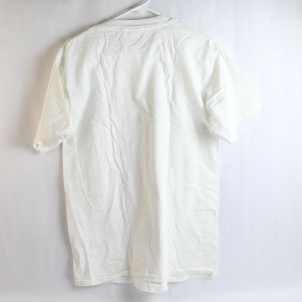 Gildan Activewear Unisex Medium White Short Sleeve Go Wild St James T-Shirt