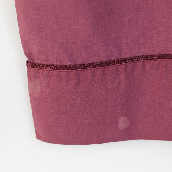 Set of 2 Unbranded Raspberry Purple Queen Cotton Pillowcases DIY Fabric Cutters