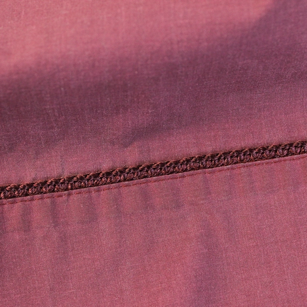 Set of 2 Unbranded Raspberry Purple Queen Cotton Pillowcases DIY Fabric Cutters