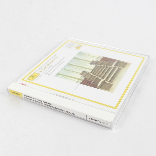 Wolfgang Amadeus Mozart 4 Hornkonzerte CD 1969 Herbert Von Karajan