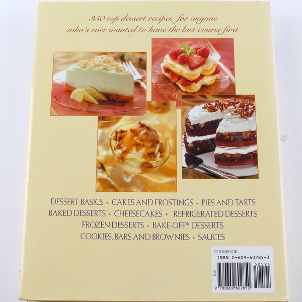 Pillsbury Best Desserts Cookbook by Clarkson Potter 1998 Hardcover