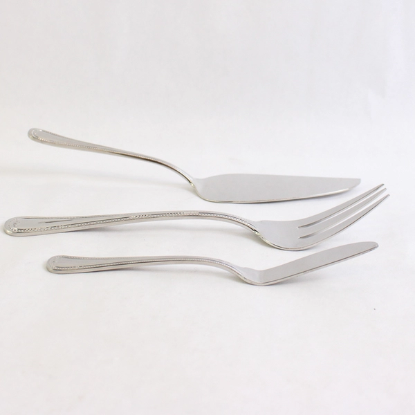 Lot of 3 Reed & Barton New Market Serving Utensils Stainless Steel Pie Butter