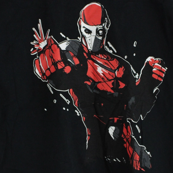 Gildan Unisex Youth Size L Black Short Sleeve DC Deadshot Character Shirt
