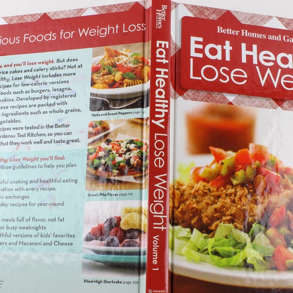Eat Healthy Lose Weight by Better Homes & Gardens 2009 Hardcover Book