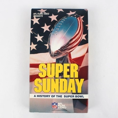 Super Sunday: A History of the Super Bowl VHS Tape NFL Films Video