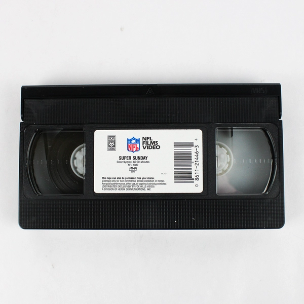 Super Sunday: A History of the Super Bowl VHS Tape NFL Films Video