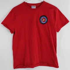 Port & Company Women's Medium Red Short Sleeve T-Shirt Bullseye Leader Patch