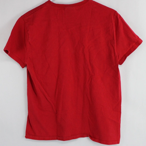 Port & Company Women's Medium Red Short Sleeve T-Shirt Bullseye Leader Patch