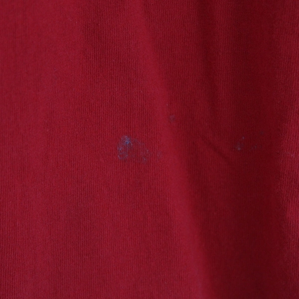 Port & Company Women's Medium Red Short Sleeve T-Shirt Bullseye Leader Patch