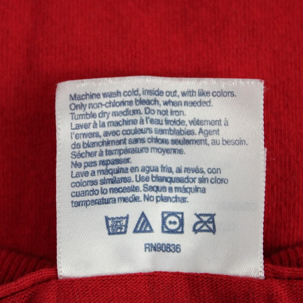 Port & Company Women's Medium Red Short Sleeve T-Shirt Bullseye Leader Patch