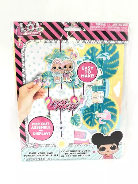 Lot of 2 Peachtree Playthings Punch-Out Mobile Sets Frozen II & LOL Surprise