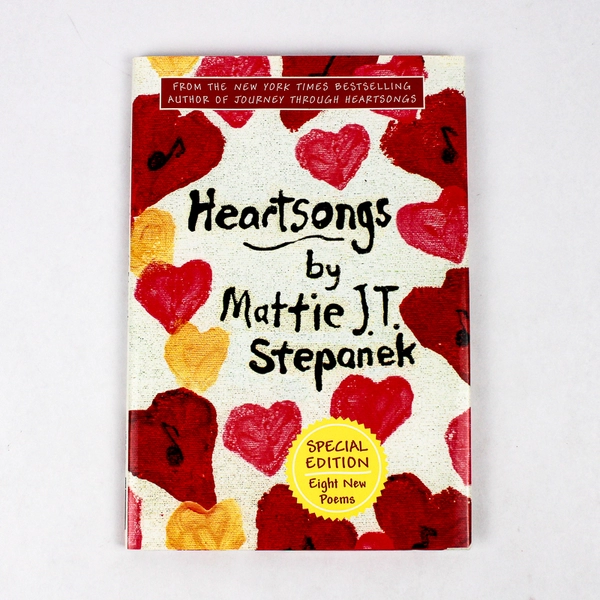 Heart Songs by Mattie J. T. Stepanek 2002 Hardcover Dust Jacket Special Edition